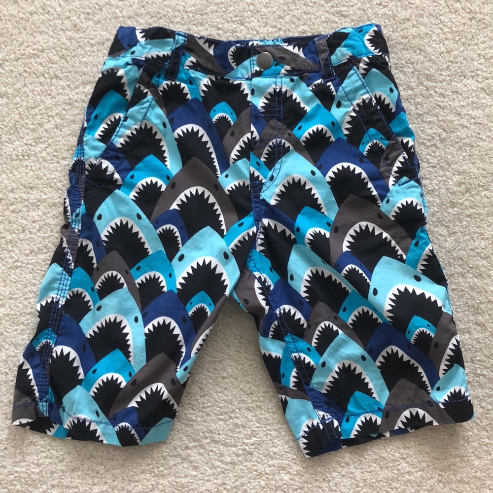 H&M Shark Shorts Size 6-7Y